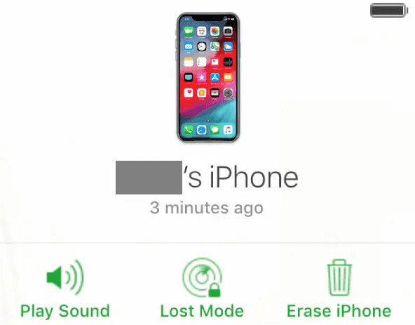 Tap Erase iPhone
