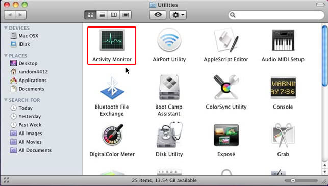 Activity Monitor - How to Remove Chromium from Mac