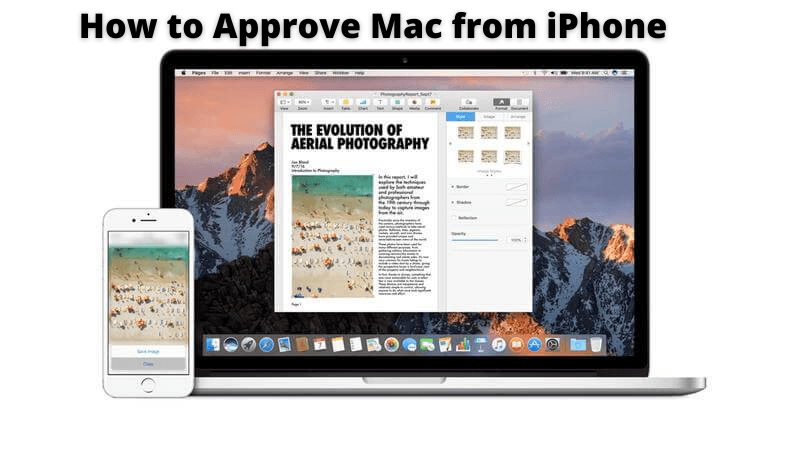 How to Approve Mac from iPhone