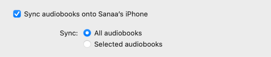 Select or All Audiobooks