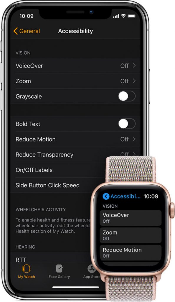 Reduce Motion to Save Battery on Apple Watch
