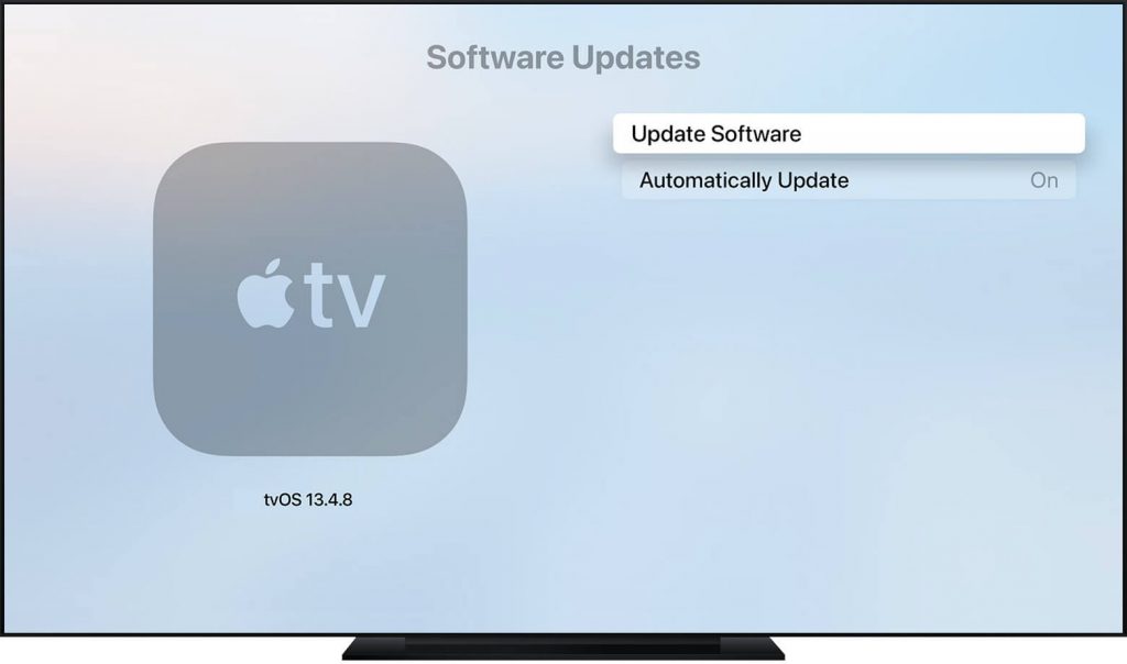 Update Software - How to Update Apple TV 