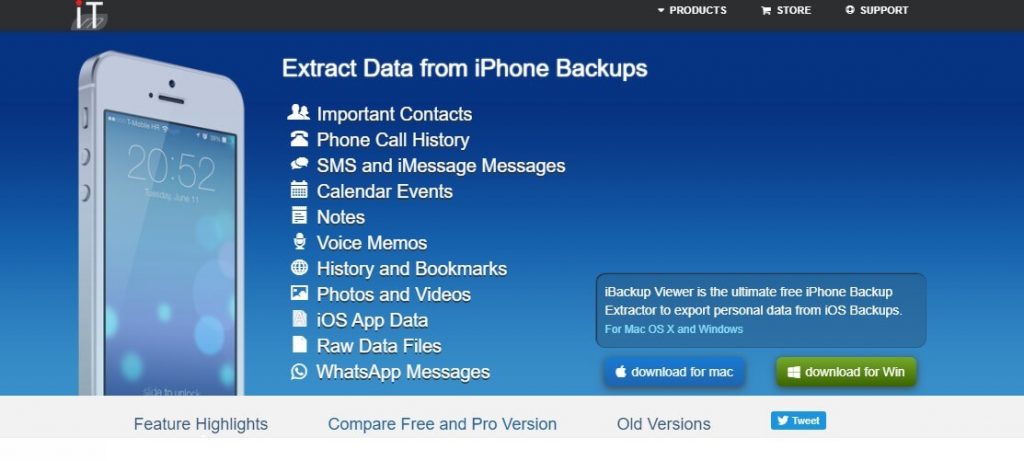iBackup Viewer - Best iPhone Backup Extractor