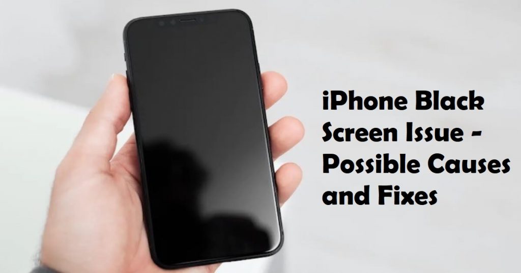 iPhone Black Screen Issue