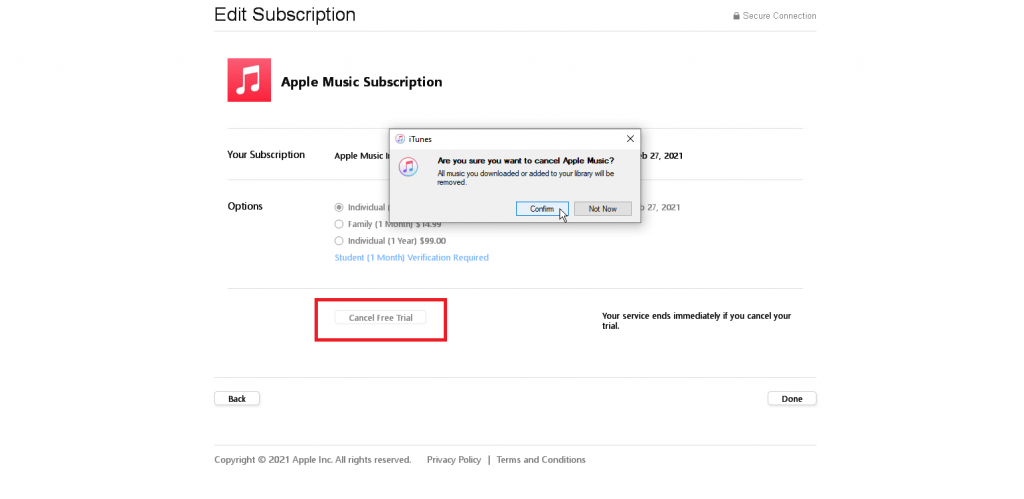 Cancel - How To Cancel Apple Music Subscription