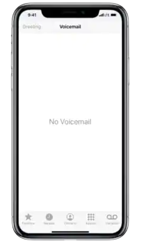 Voicemail on iPhone 12 mini