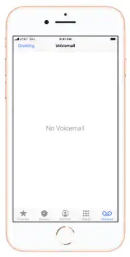 voicemail on iPhone 8/ 8 Plus