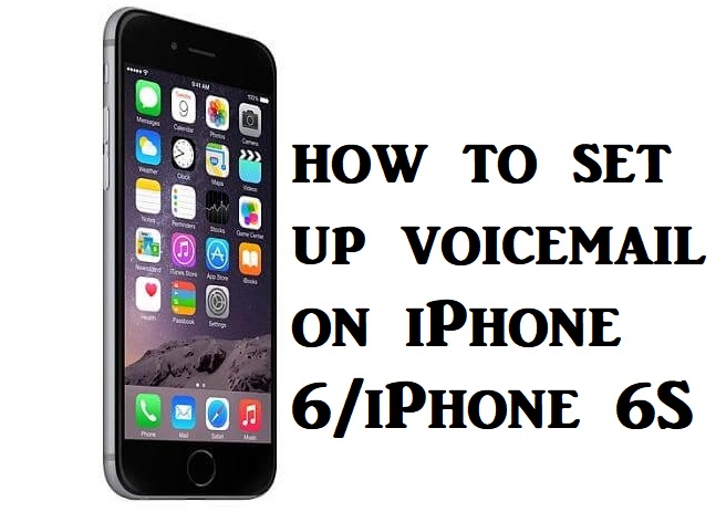 how to set up voicemail on iPhone 6