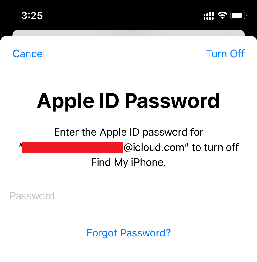  Sign Out Of Your Current iCloud Account
