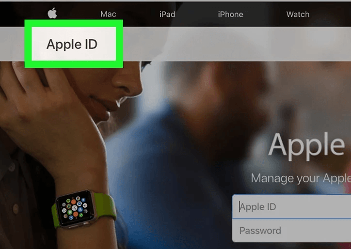 Go to the official website of Apple to change your Apple ID.