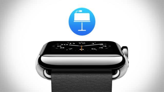 Keynote on Apple Watch