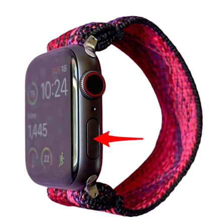 turn on an Apple Watch