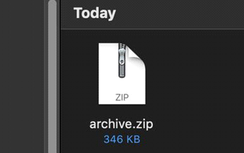 archive.Zip on Mac