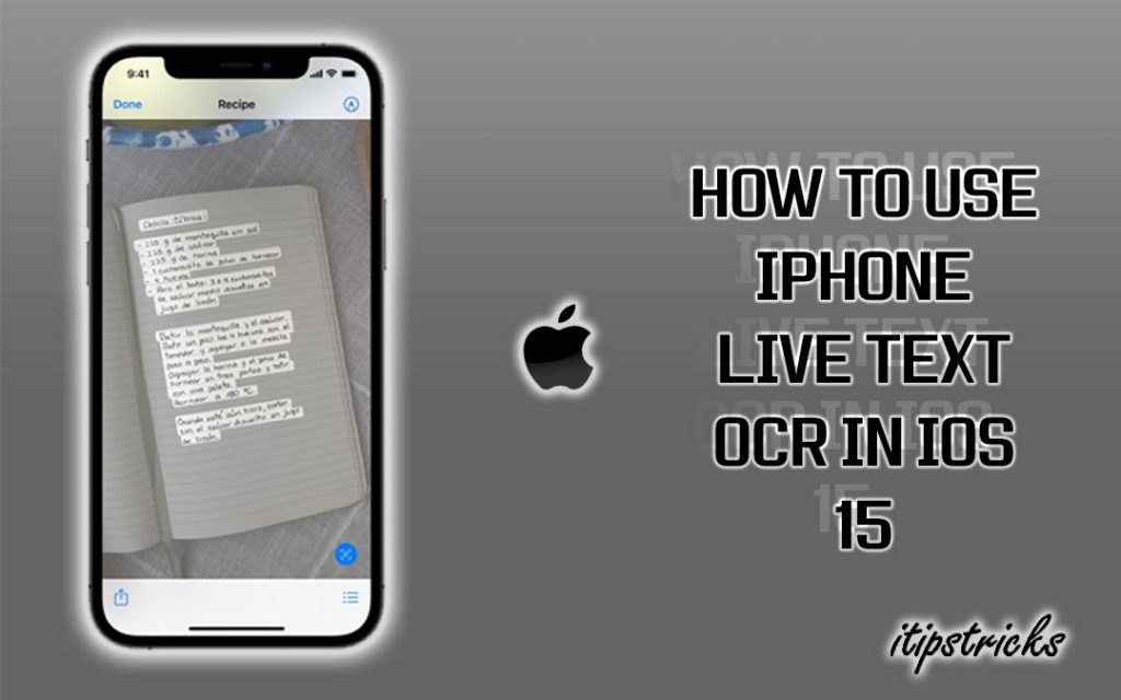 How to Use Live Text OCR in iOS 15