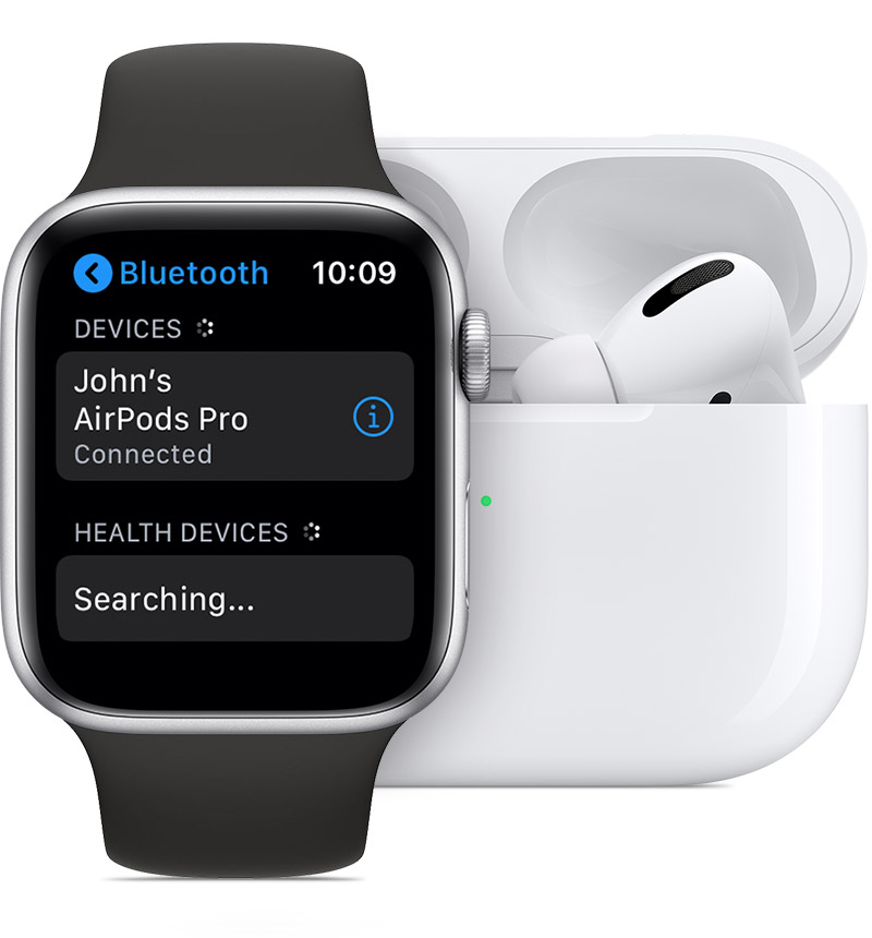 Pair your Apple Watch and AirPods to listen to music without iPhone.