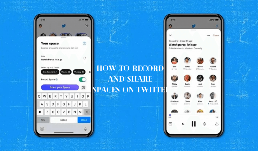 How to Record and Share Spaces on Twitter