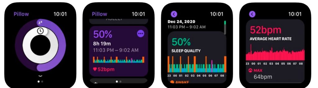Pillow is one of the Best Sleep app for Apple Watch.