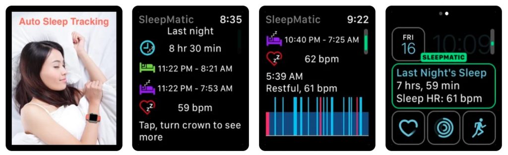 Sleep Tracker++ is one of the best sleep app for Apple Watch.