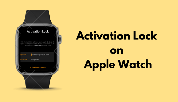 Activation Lock on Apple Watch