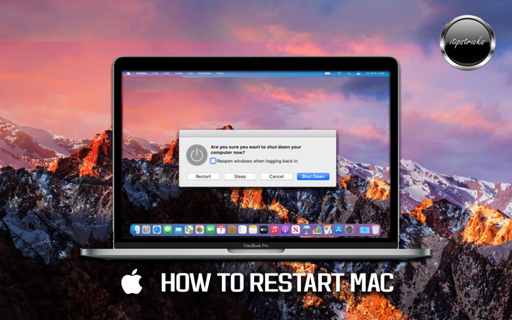 How to Restart Mac