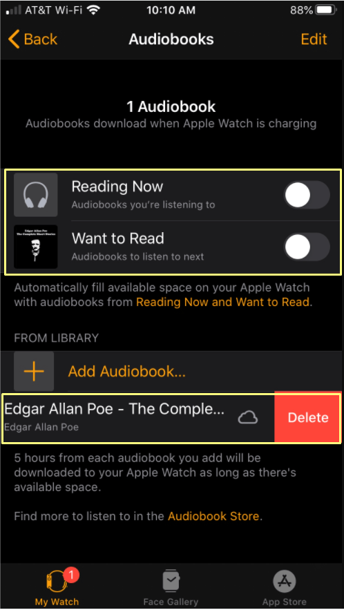 disable Reading Now and Want to Read
