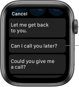 use the digital crown to send messages on apple watch 