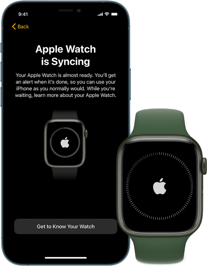click set up for myself and pair your apple watch with iPhone 