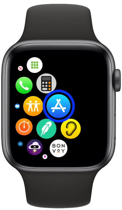 AppStore on Apple Watch