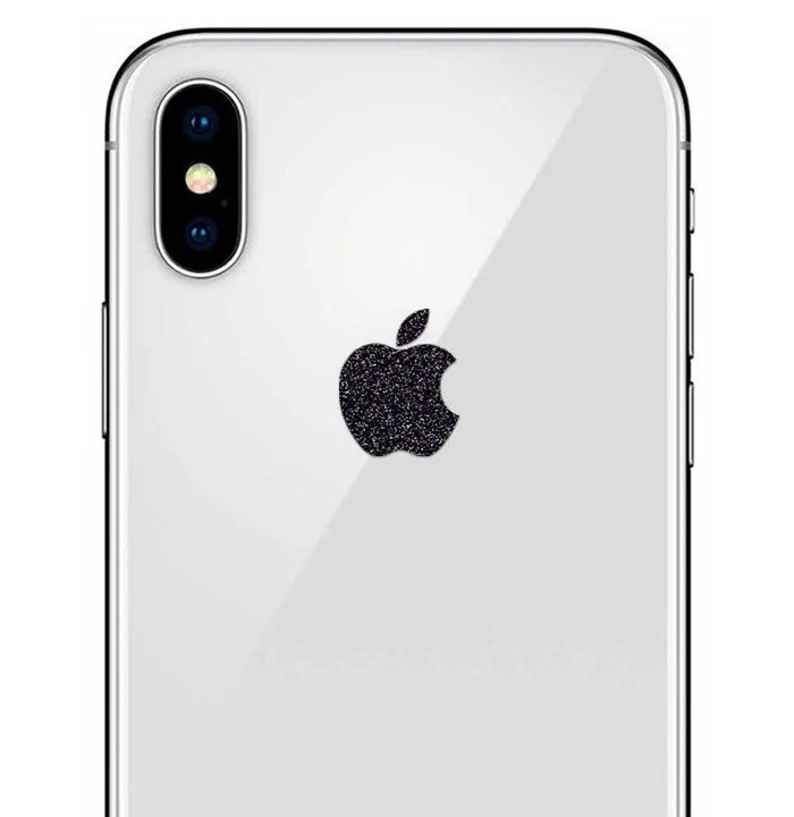 Take screenshot on iPhone X by tapping the Apple logo