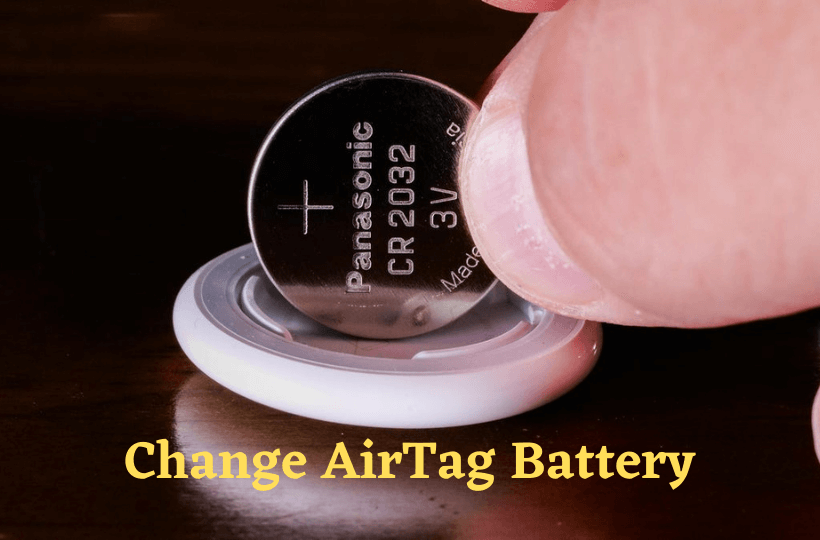 learn to change airtag battery