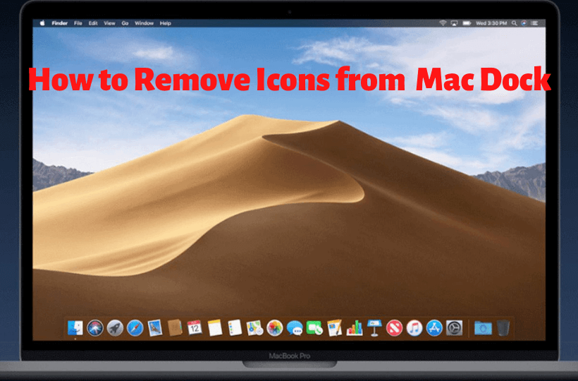learn to remove icons from mac dock
