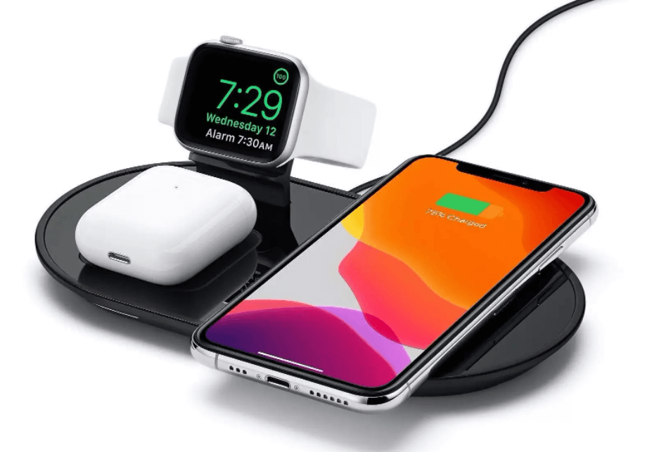 Charge your airpods with ireless charging case 