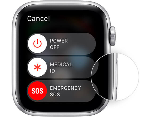 press the side button to close apps on apple watch 