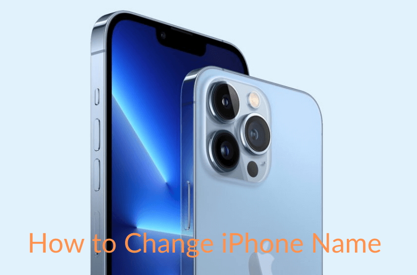 learn to change iphone name