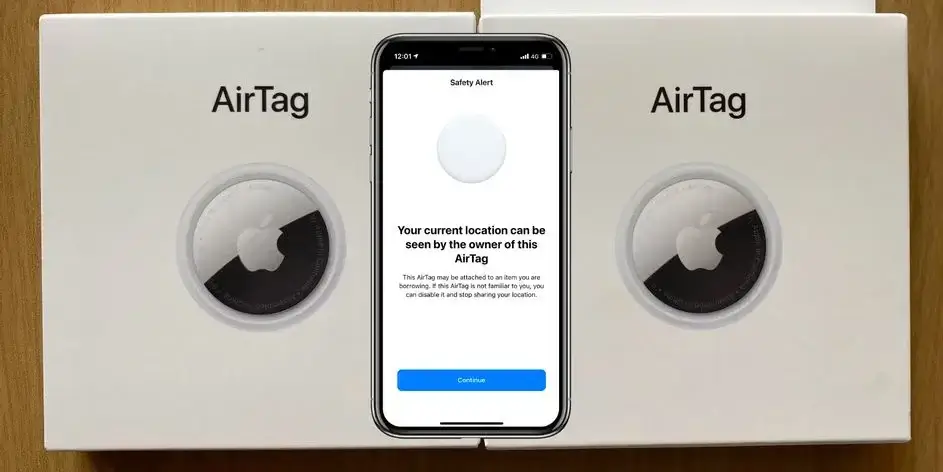 see find my app alerts to detect airtag 
