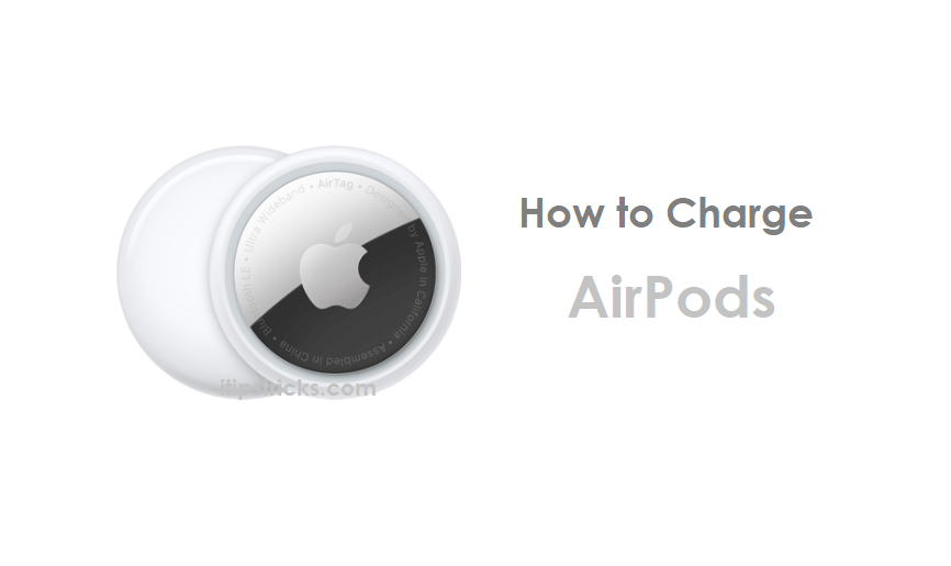 how to charge airtags