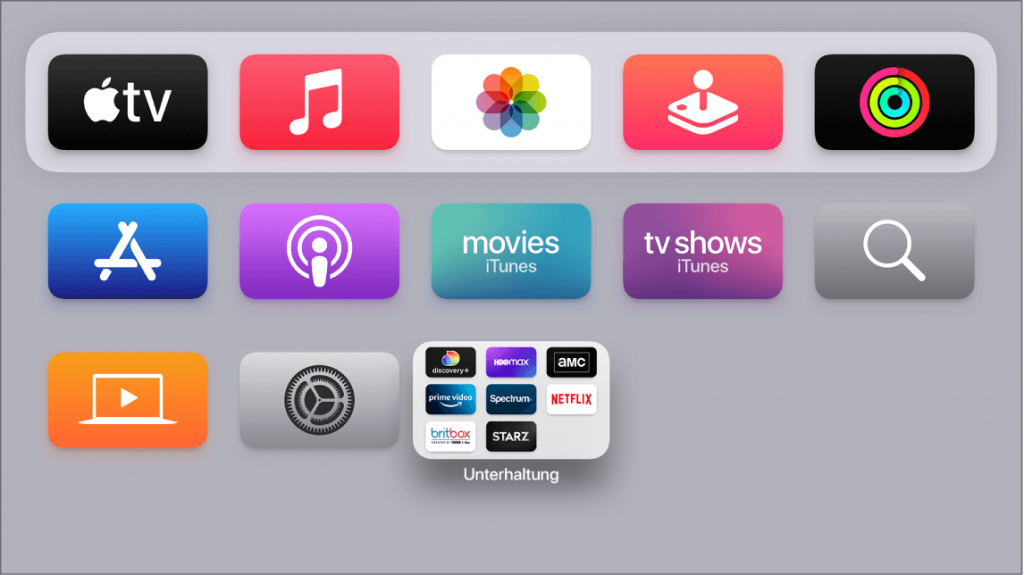 Discovery Plus on Apple TV