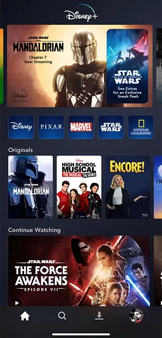 Disney PLus on Apple TV - AirPlay