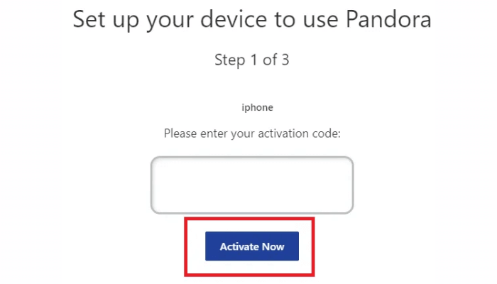 Choose Activate Now option