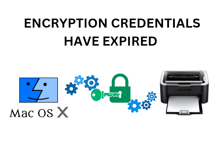 Encryption Credentials Have Expired