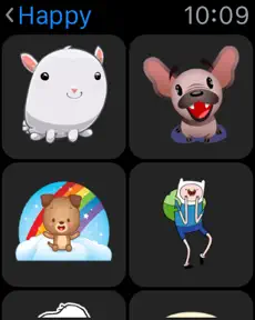 Stickers on Messenger 